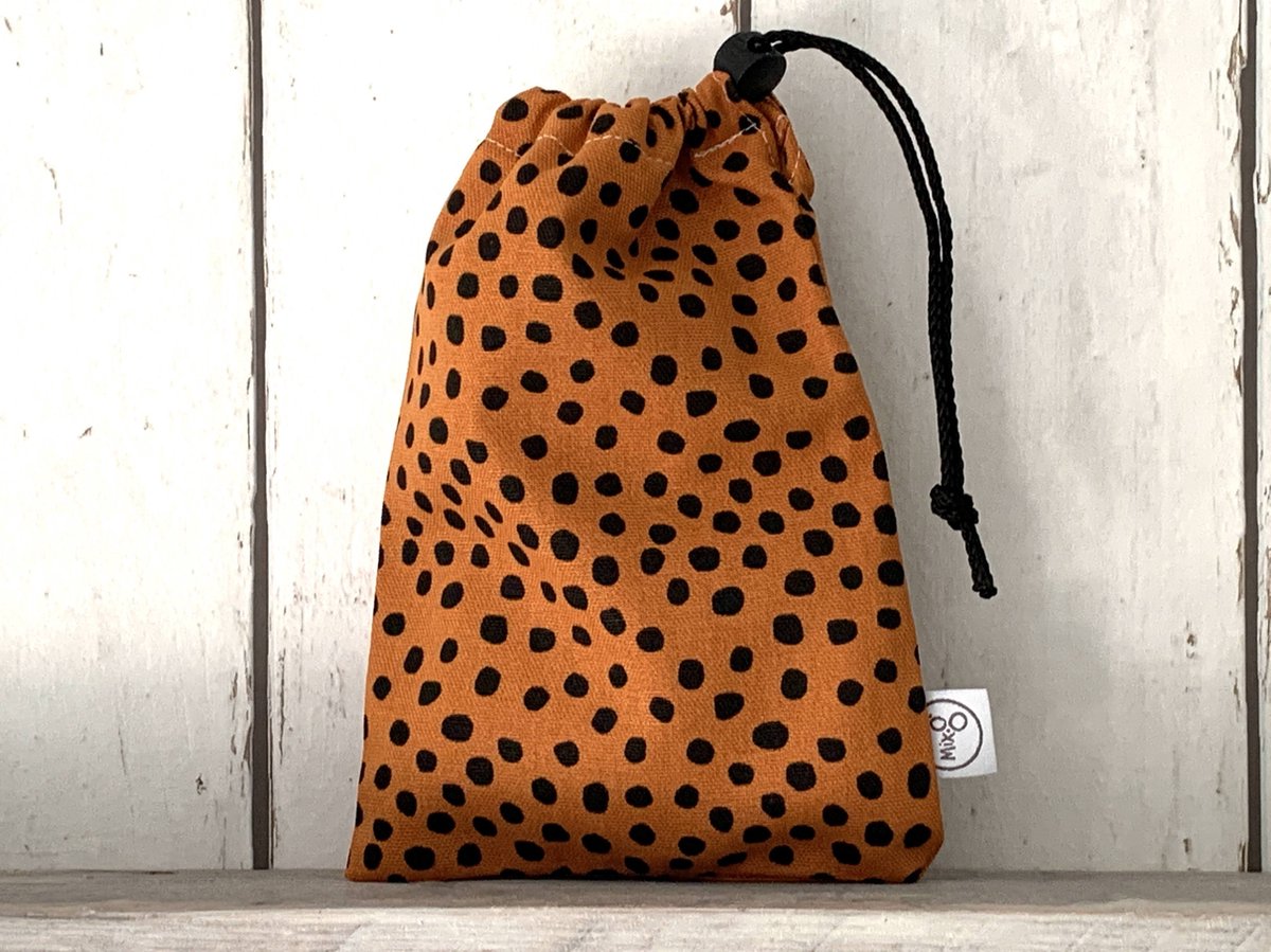 MixG | Knikkerzak | Camel met stippen | Meisje en Jongen